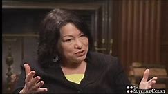 User Clip: Sonia Sotomayor’s Personality/views in court