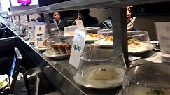 Conveyor belt restaurants rotating food nationwide