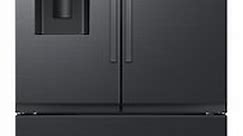 Samsung 30 Cu. Ft. 4-Door French Door Refrigerator With 4 Types Of Ice in Matte Black Steel - RF31CG7400MTAA