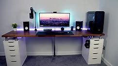 My Desk Setup Tour - The Ultimate IKEA Desk!