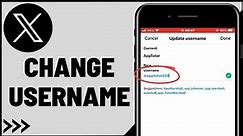 How to Change X (Twitter) Username I NEW UPDATE