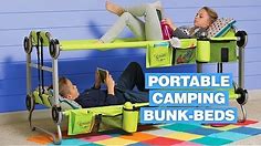 Kid-O-Bunk Portable Bunk Beds, A Sofa During The Day