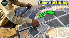 floor tile fixing | how to flooring tiles fixing