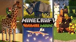 Top Best Animals Mods For Minecraft 1.12.2 To 1.20.2+ | Download & Install tutorial!