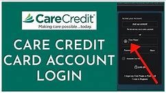 How To Login CareCredit Card Account Online | Care Credit Card Account Sign In (2023)