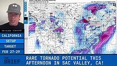 LIVE EMERGENCY UPDATE on California tornado threat!
