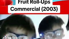 Fruit Roll-Ups Commercial (2003)| #fyp #foryoupage #fruitrollups #2000sthrowback #2000scommercials #2003 #fypシ #tvcommercials #nostalgia #2000skid #early2000s #memoriesbringback #2000s #throwbackcommercials