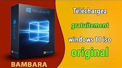 Téléchargez gratuitement windows 10 iso original