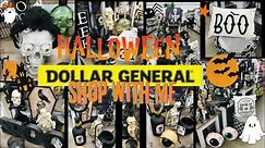 LOOK WHAT’S NEW AT DOLLAR GENERAL 🎃HALLOWEEN DECORATIONS SHOP WITH ME🎃HALLOWEEN PARTY CRAFTS DIYS