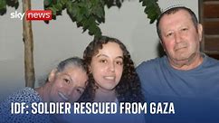 Israel-Hamas war: Israeli female soldier rescued 'during Gaza ground operation'- IDF