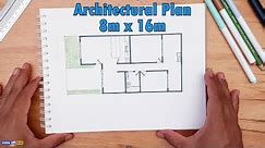 How to draw a house plan step by step