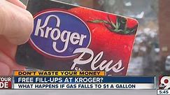 A free tank of gas at Kroger? It's possible