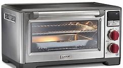 Wolf Gourmet Elite Countertop Oven With Red Knobs - WGCO150S