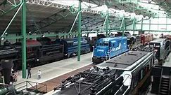 Pennsylvania Railroad Museum - Inside - GG-1 and other cars and locomotives - HD
