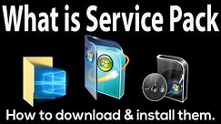 What is Service Pack in Windows | How to get Windows patches and Service Pack | Windows Update