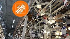 Home Depot Ceiling Fan Display 2023