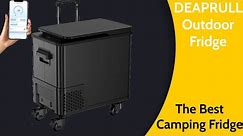 2024 DEAPRULL newest car refrigerator with wheels, easy to use, perfect for outdoor camping
