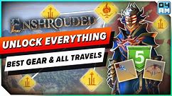Enshrouded UNLOCK EVERYTHING Early - BEST Gear, Glider & All Quick Travel Full Guide