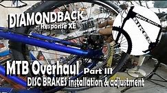 DiamondBack MTB Overhaul, Part III - Disc Brakes