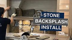 Stone Backsplash Install: Crafting an Earthy Kitchen Oasis