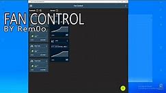 Fan Control By Rem0o - Control your PC's Fans