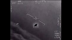 Moment UFO spotted by US Navy jet