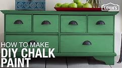 How to Make DIY Chalk Paint