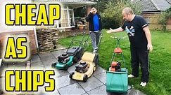 Would You Bother With these Scrap Lawn Mowers?