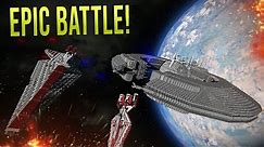 LUCREHULK BATTLESHIP ASSAULT! - EPIC Star Wars Battle - Space Engineers