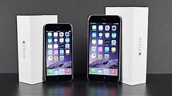 Apple iPhone 6 vs 6 Plus: Unboxing & Comparison