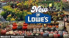🍁 LOWE’S GARDEN CENTER | LATE AUGUST 2023 | BROWSE WITH ME #LOWESGARDEN #LOWESFALLDECOR