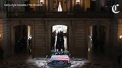 Time lapse: Dianne Feinstein's memorial in S.F. City Hall
