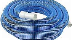 Poolmaster 33435 Heavy Duty In-Ground Pool Vacuum Hose With Swivel Cuff, Made in the USA, 1-1/2-Inch by 35-Feet