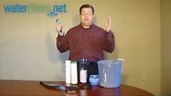 How to Change a Water Filter