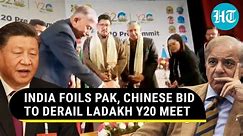 Pak, China propaganda fails; Y20 summit delegates 'back India's stand' on Ladakh, J&K