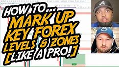 How To Mark Up Key Forex Levels & Zones Like A Pro