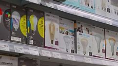 Incandescent light bulbs now banned from being manufactured and sold in U.S.