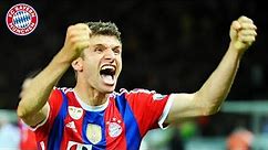 Thomas Müller's 25 most special goals for FC Bayern - Contract extended until 2024