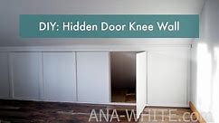 Knee Walls with Hidden Doors