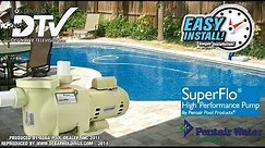 How To Replace or Install a new Pool Pump Pentair - SuperFlo