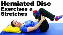 Herniated Disc Exercises & Stretches - Ask Doctor Jo