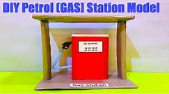 Gas(Petrol) Station Model Making for School Exhibition | DIY | HowToFunda