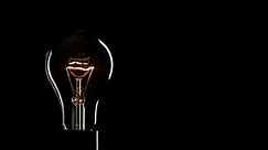 Light Bulb Over Black Background Stock Footage Video (100% Royalty-free) 1697884 | Shutterstock