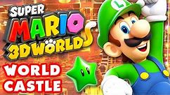 Super Mario 3D World - World Castle 100% (Nintendo Wii U Gameplay Walkthrough)
