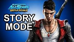 Playstation All Stars Battle Royale - Dante Story Mode Walkthrough!!