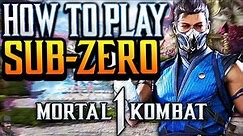 Mortal Kombat 1 - How To Play SUB-ZERO (Guide, Combos, & Tips)