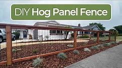 Building a Hogwire Panel Front Yard Fence | 77