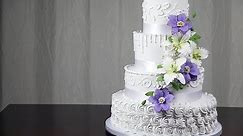 How To Make your Own Buttercream Wedding Cake | Part 2 | Global Sugar Art