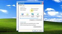 Windows XP: How To Add Desktop Icons and Shortcuts