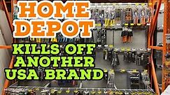 Home Depot Drops Iconic American Brand… AGAIN!